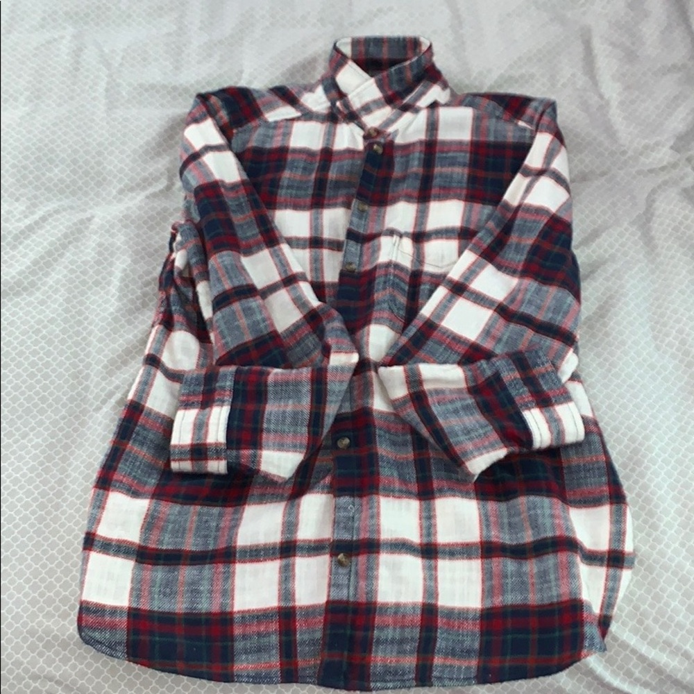 long sleeve american eagle flannel